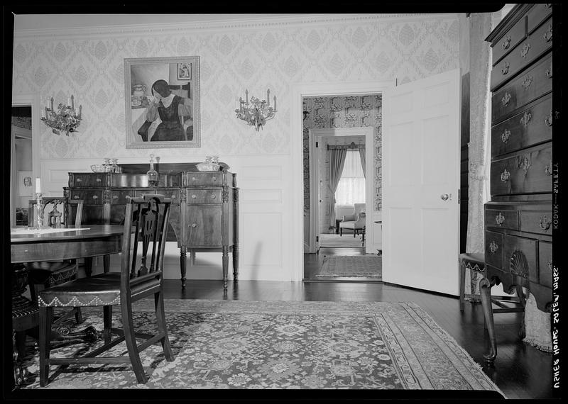 Usher House, interior