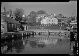 Marblehead, harbor and town docks