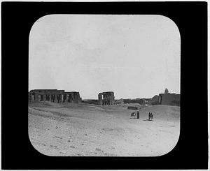 The Ramesseum, general view, Thebes