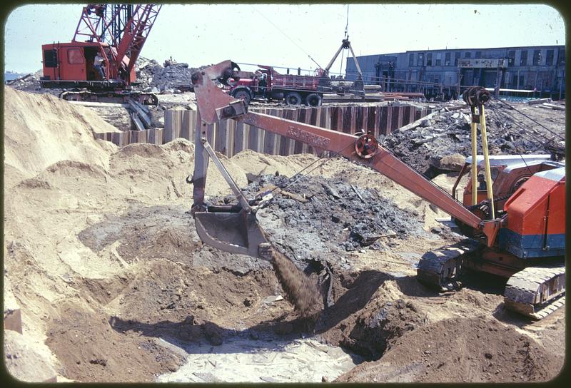 Construction site, Boston