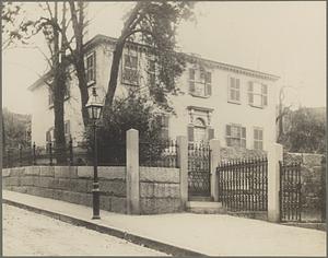 Boston, Samuel Dexter House on Green St., Charlestown, exterior, façade
