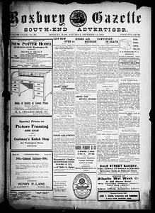 Roxbury Gazette and South End Advertiser, December 13, 1913