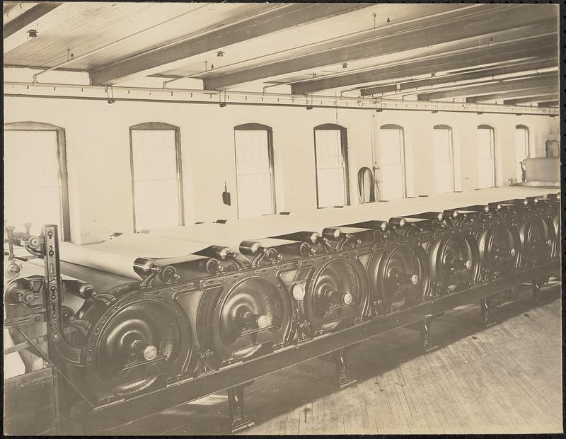 Dryers at Bay State Mill