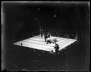 Unidentified boxing match