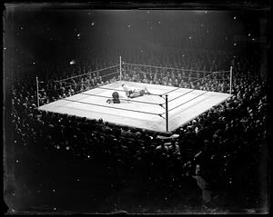 Unidentified boxing match