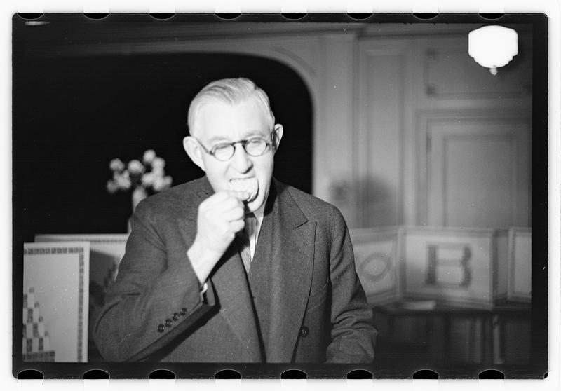 Ernest D. Chase pres., birthday card of stamps