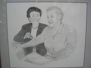 Jody Kissner and Alfreda Altobelli