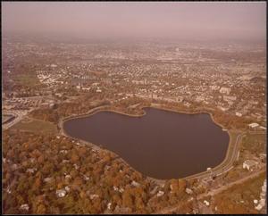 Aerial photo of Boston