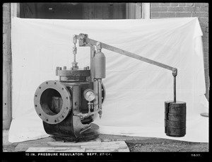 Distribution Department, 10-inch pressure regulator, Mass., Sep. 27, 1904