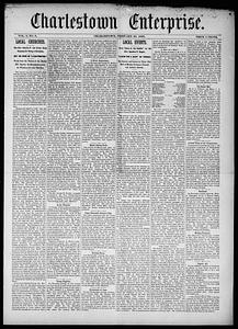 Charlestown Enterprise, February 20, 1886