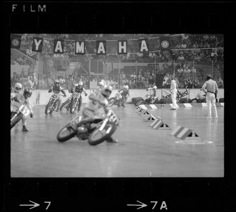 Motorcycle races at Boston Garden, Boston