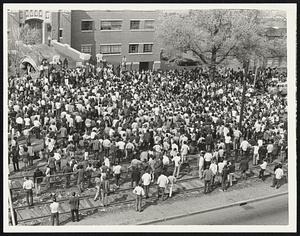 Comm Armory Demonstrations Anti-War Boston.