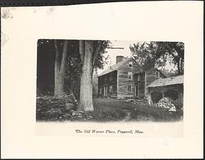 Old Warner Place, vintage view