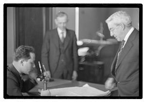 G. Harold Noyes, Chief Meteorologist Boston Weather Bureau