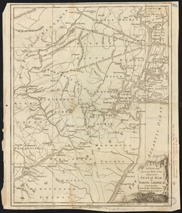 A New and accurate map of the present seat of war in North America, comprehending New Jersey, Philadelphia, Pensylvania, New-York, &c