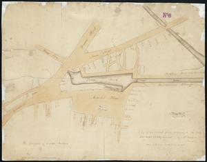 Copy of an ancient plan belonging to the City (not dated probably about 1738)