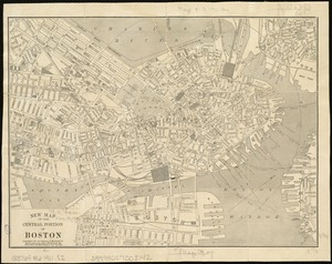 New map of the central portion of Boston