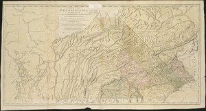 A map of Pennsylvania exhibiting not only the improved parts of that Province, but also its extensive frontiers