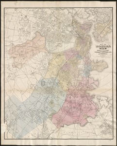 Map of Boston, for 1878