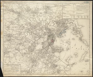 [Map of Boston and vicinity]