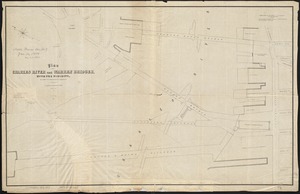 Plan of Charles River and Warren bridges, with the vicinity
