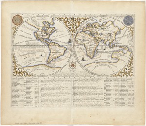 Mappmonde ou description generale du globe terrestre