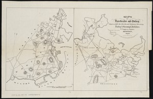 Maps of Dorchester and Quincy
