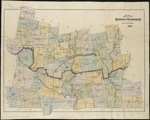 New map of Hampden & Hampshire counties