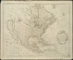 A map of North America, with the European settlements & whatever else is remarkable in ye West Indies, from the latest and best observations