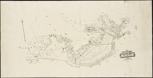 Compiled plan, showing Millers Creek and a portion of Charles River