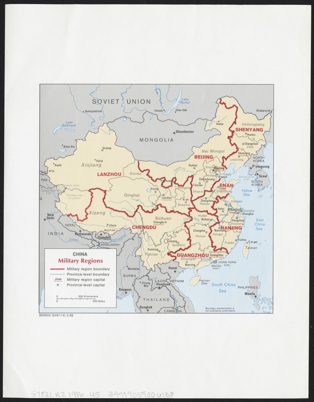 China, military regions