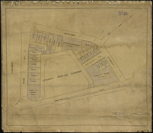[Plan of lots on Park, Beacon and Tremont Streets in Boston]