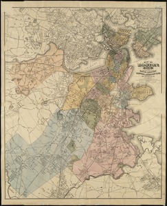 Map of Boston, for 1882