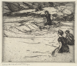 Bathers in Narrow Cove II