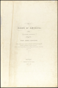 The birds of America