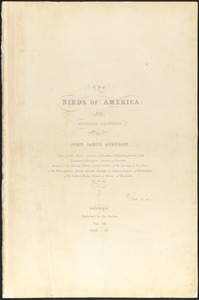 The birds of America