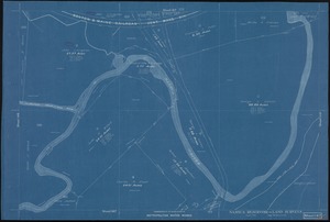 Metropolitan Water Works, Wachusett Reservoir, land surveys, sheet 147, index plan to photographs of real estate, Boylston, Mass., August 1896