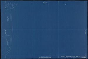 Metropolitan Water Works, Wachusett Reservoir, land surveys, sheet 149, index plan to photographs of real estate, Boylston, Mass., June 1896