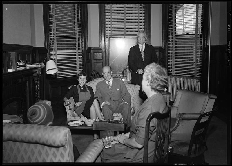 Group seated indoors