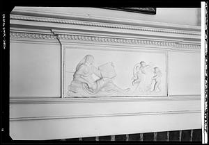 Siebert House, interior, mantel detail