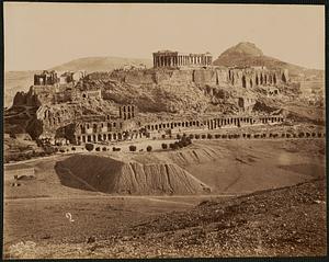 Distant view of Acropolis