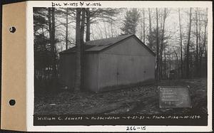 William C. Jewett, garage, Hubbardston, Mass., Apr. 27, 1937