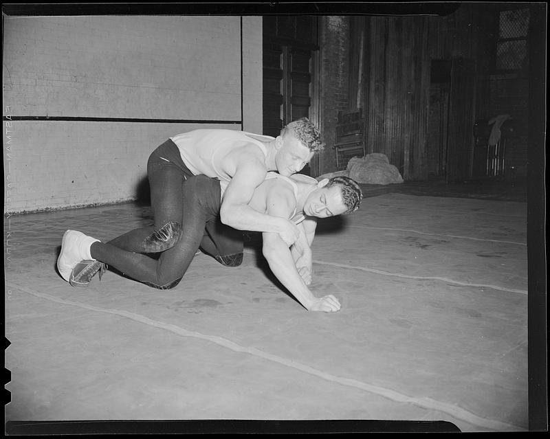 Wrestling 1941, James Dryden and John McCreary
