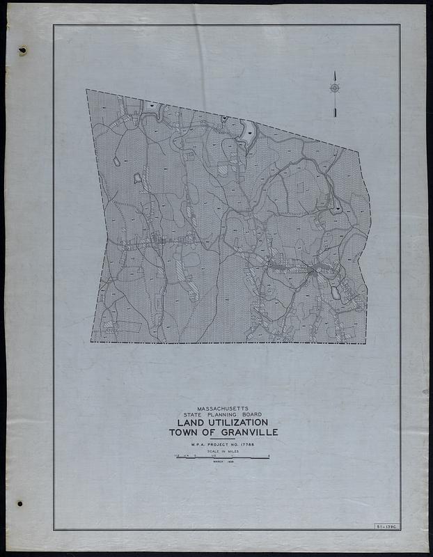 Land Utilization Town of Granville Digital Commonwealth