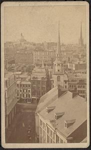 Panorama from Equitable Building, Boston