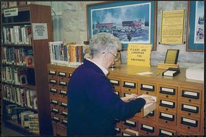 Rose Pixley, library staff