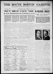 South Boston Gazette, August 30, 1913