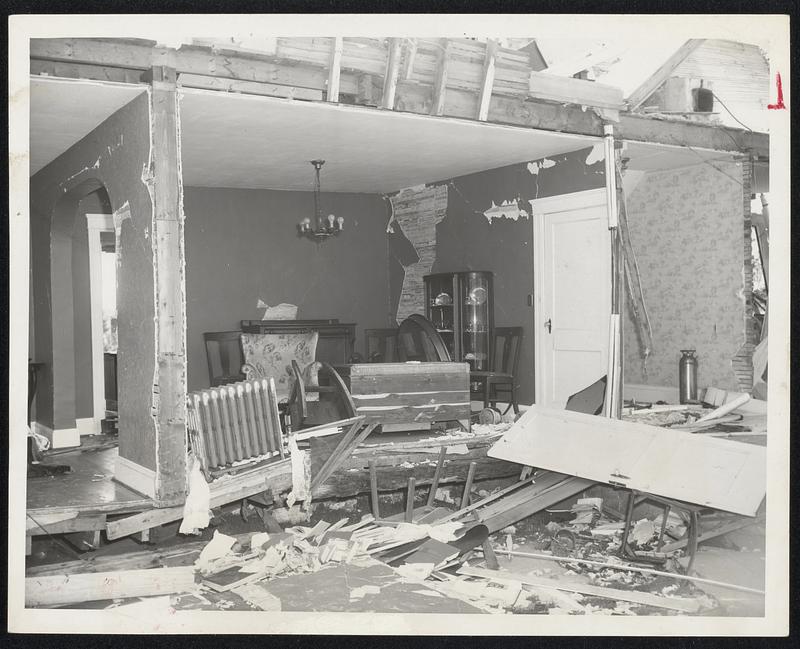 Shrewsbury Scenes- Above, this was a dining room.