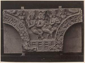 Cast of frieze from Udayagiri and Khandagiri Caves, India