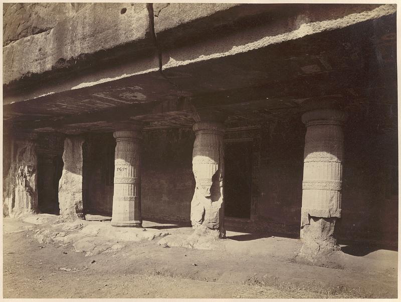 Facade of Ajanta Cave II